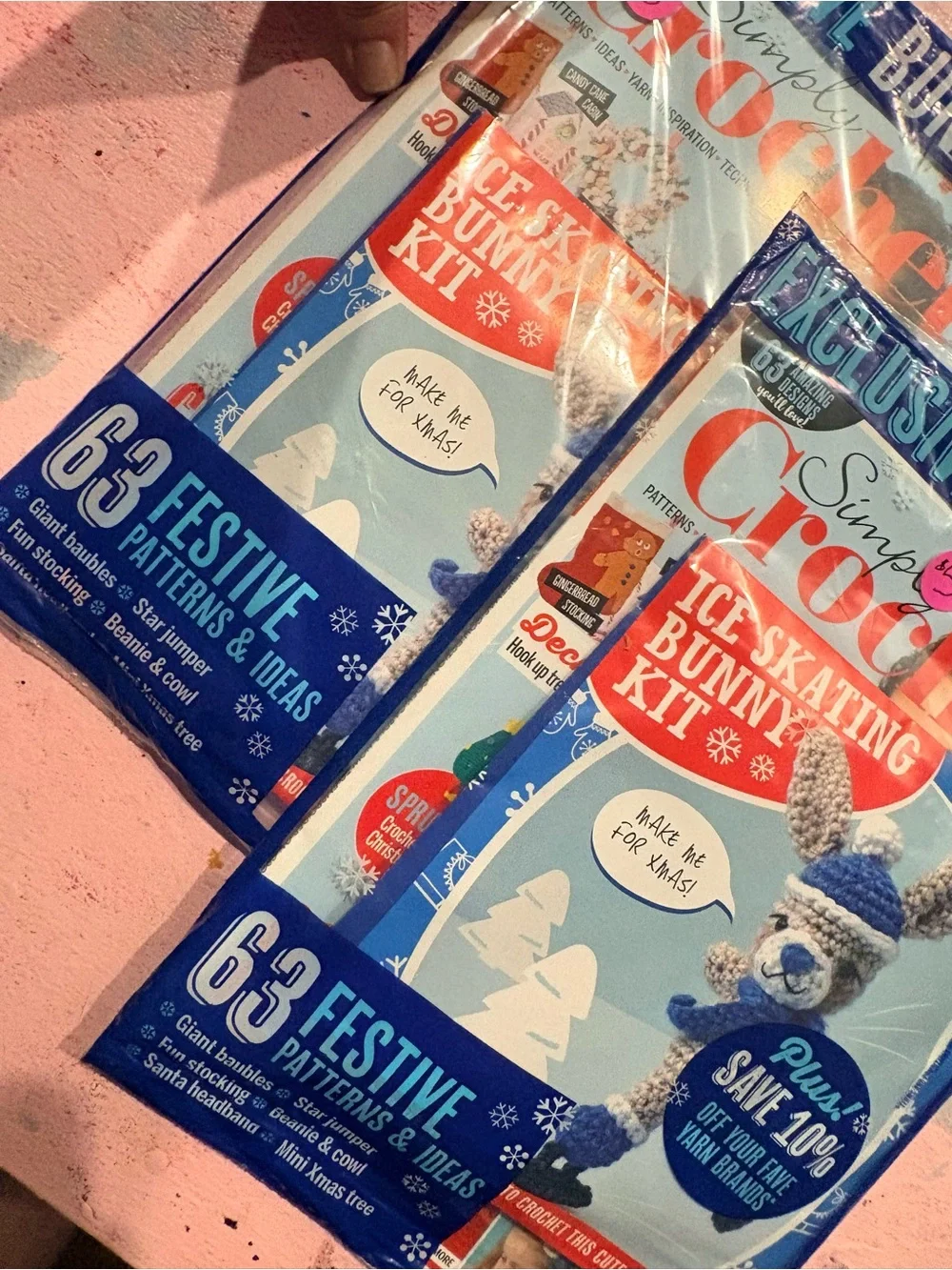 BN UNOPENED CROCHET MAGAZINE KIT